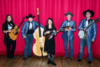 The Baker Family at Shortys Bluegrass Festival